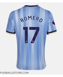 Günstige Tottenham Hotspur Cristian Romero #17 Auswärtstrikot 2024-25 Kurzarm